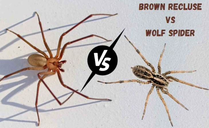wolf spider vs brown recluse wolf spider vs brown recluse
