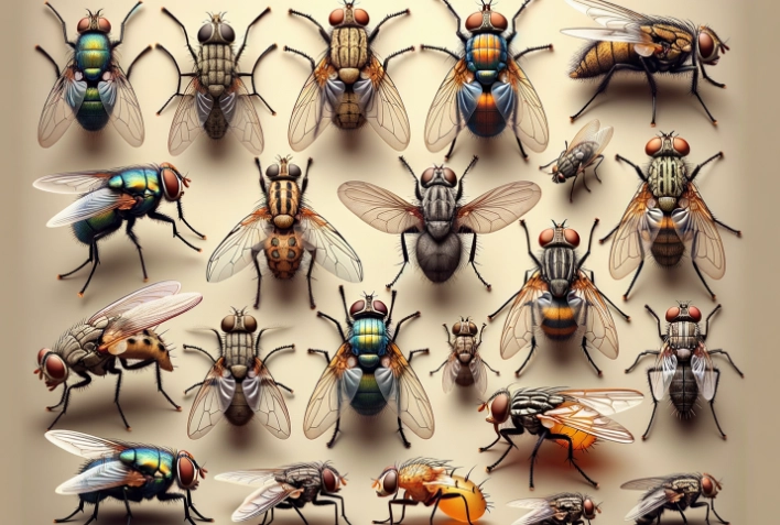 common house flies