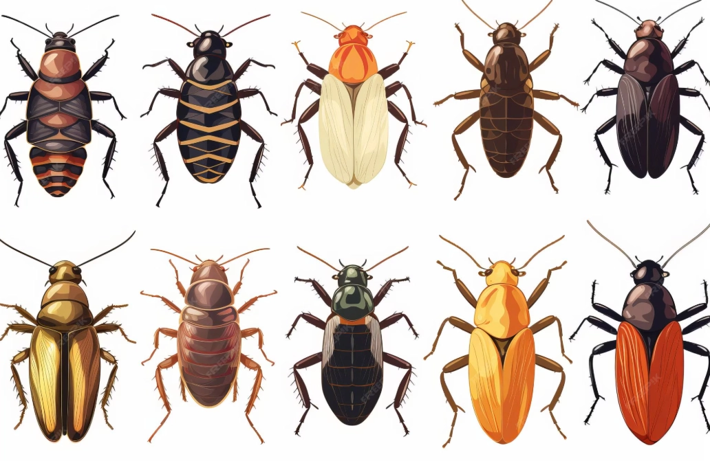 how to identify cockroaches